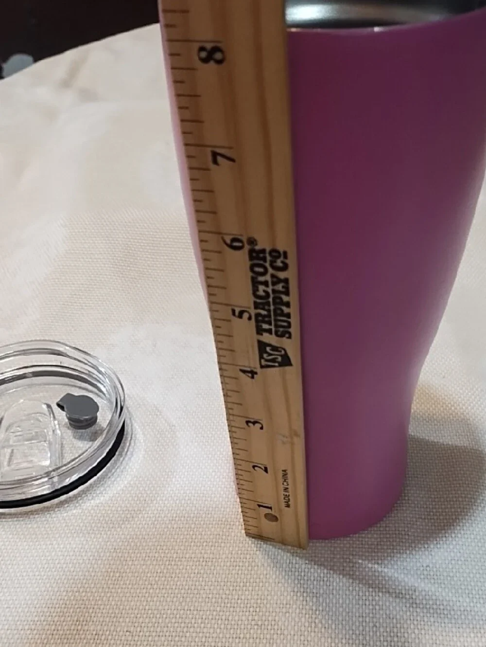 Pink Stainless Steel Travel Tumbler - Insulated Drinkware VGC 8